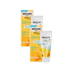 Kit 2 Weleda Baby Creme Preventivo de Assaduras Calêndula 75ml