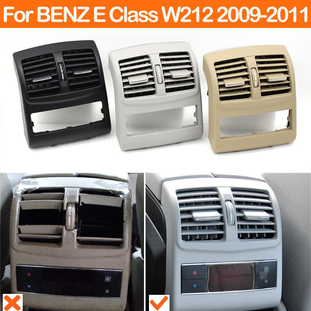Conjunto Completo De Saída De Grade De Ventilação Ca De Ar Condicionado Traseiro Para Mercedes Benz Classe E Sedan W212