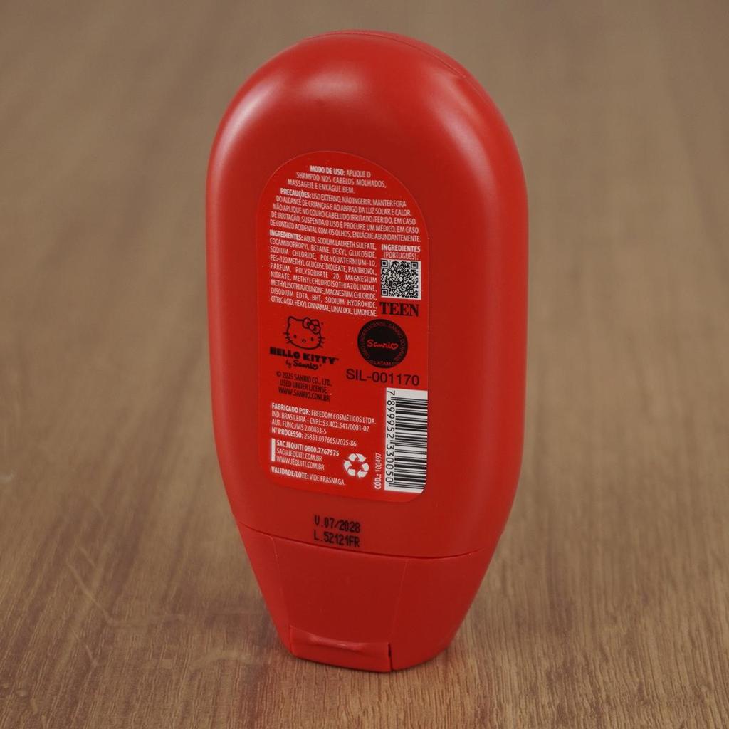 Shampoo Infantil Hello Kitty Estilosa Brilho e Maciez 100ml - Jequiti — imagem 2 de 2