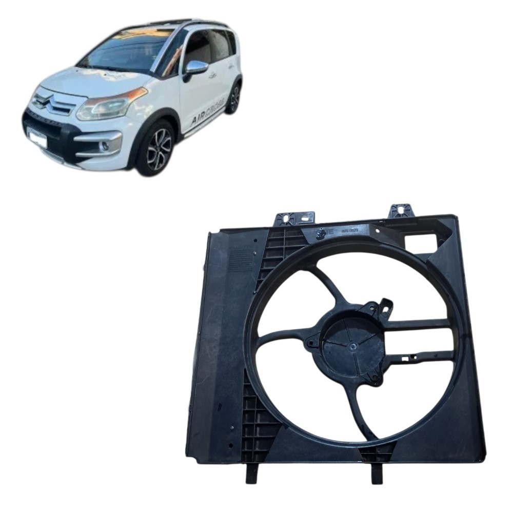 Defletor Ventoinha Citroen C3 Aircross 2008 2009 2010 2011