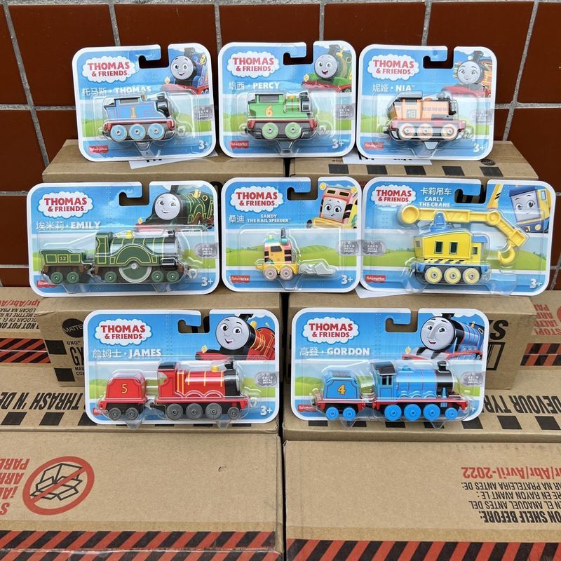 Thomas e amigos Little Train Track Master's Alloy Series Sandy Pessinia Carro inercial HFX891