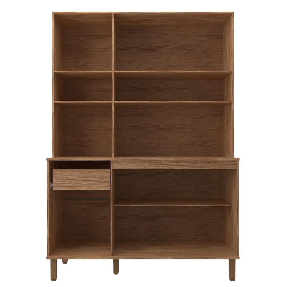 Cozinha Compacta Bartira Topázio 135,1cm 5 Portas 3 Prateleiras · foto 2