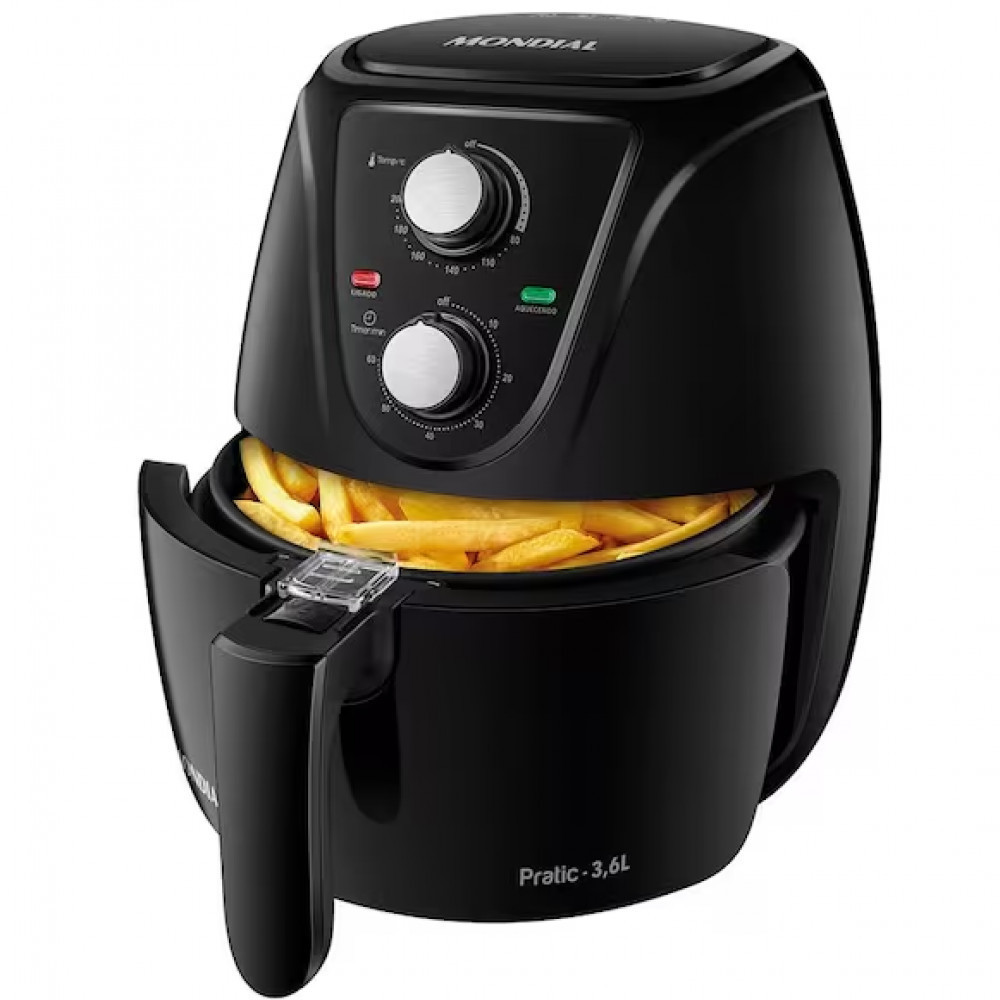 Fritadeira Eltrica Sem leo Air Fryer AF-36-FB 3,6L Mondial