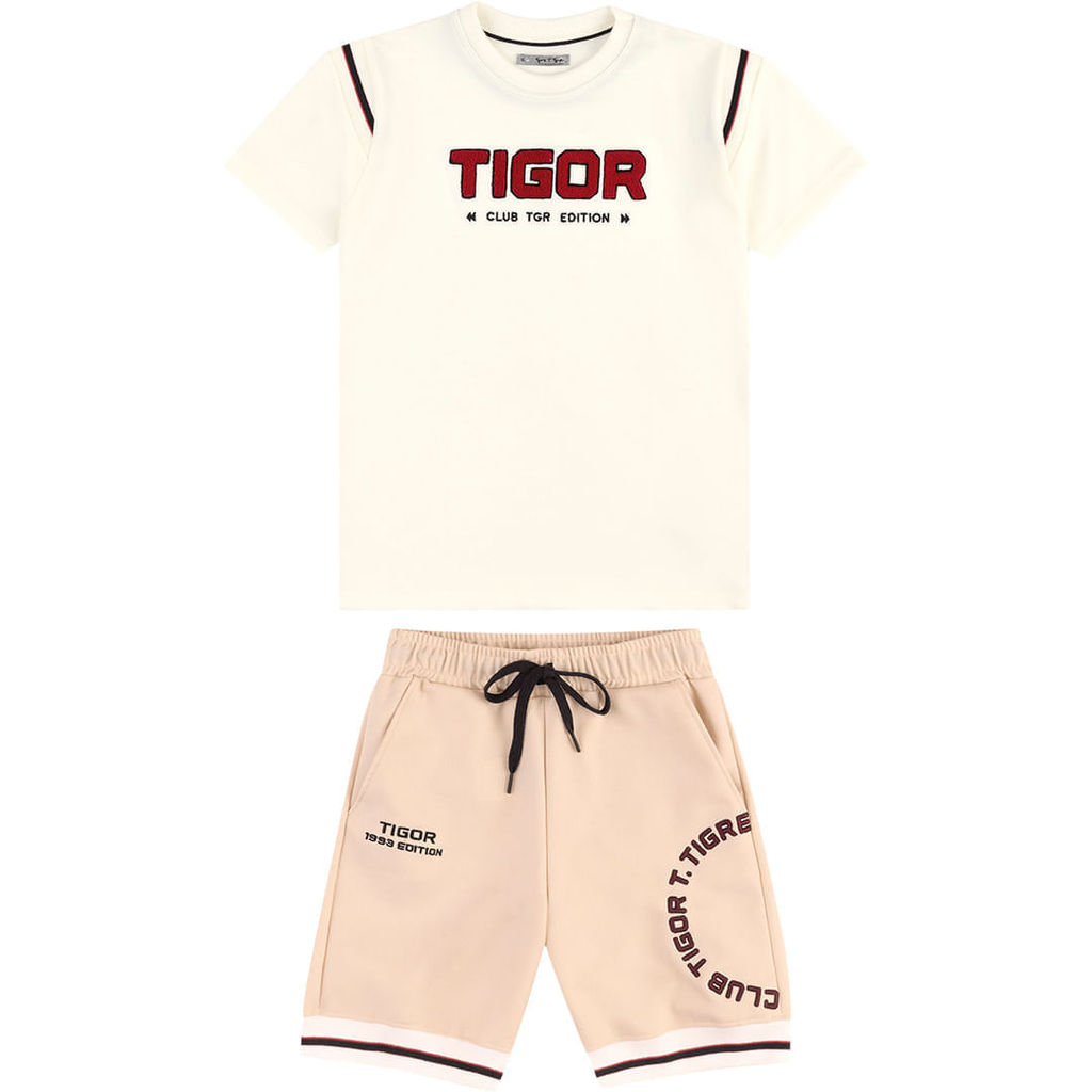 Conjunto Curto Infantil Menino Tigor T. Tigre