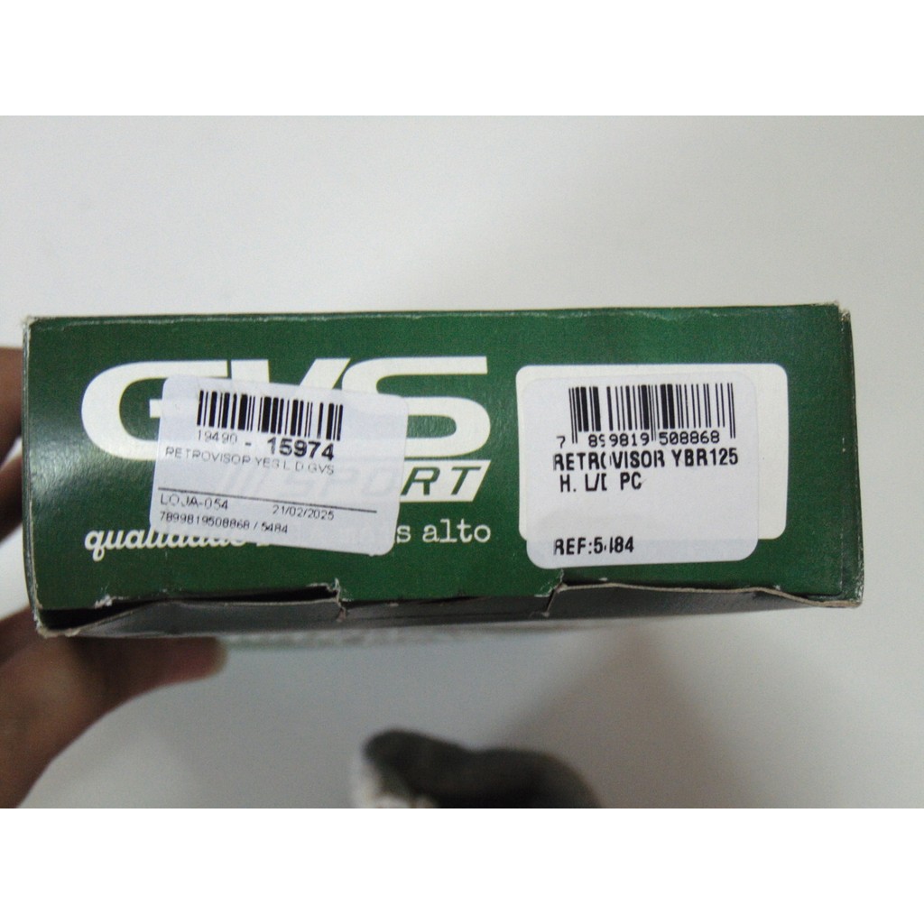 RETROVISOR YES LADO - DIREITO GVS — imagem 2 de 2