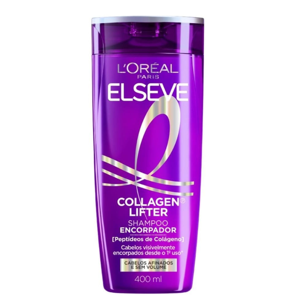 Shampoo Encorpador Elseve Collagen Lifter 400ml