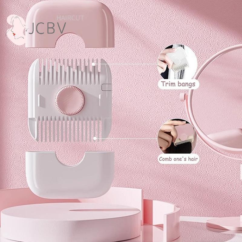 [JCBV] 1/2 Unidades 2 Em 1 Corte De Cabelo Para Bebê E Cabeleireiro Com Franjas Aparador Quebrado Manual Portátil Máquin