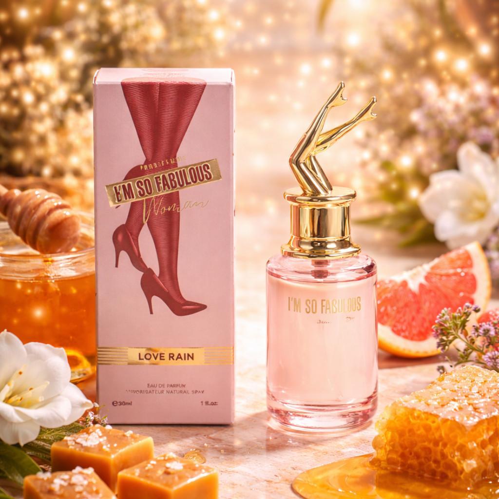 Perfume Feminino Importado 30ml – Fragrância Marcante, Intensa e de Longa Duração | Lové Rain Cosméticos