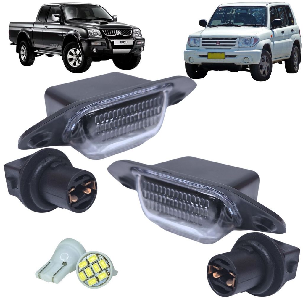KIT LANTERNA LUZ DE PLACA LED L200 PAJERO GOL BOLA VOYAGE AUTOMOTIVO