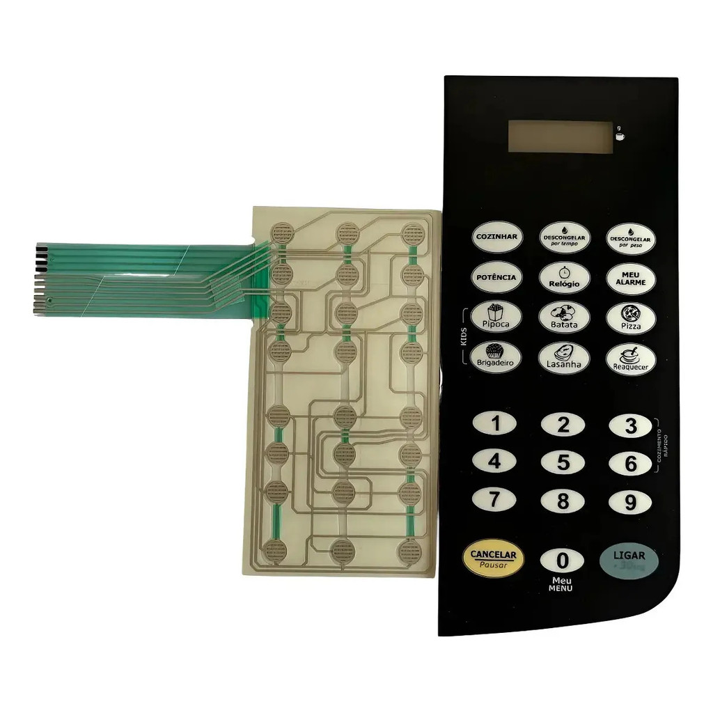 Membrana Teclado Compatível Forno Microondas Philco Pms25 N3