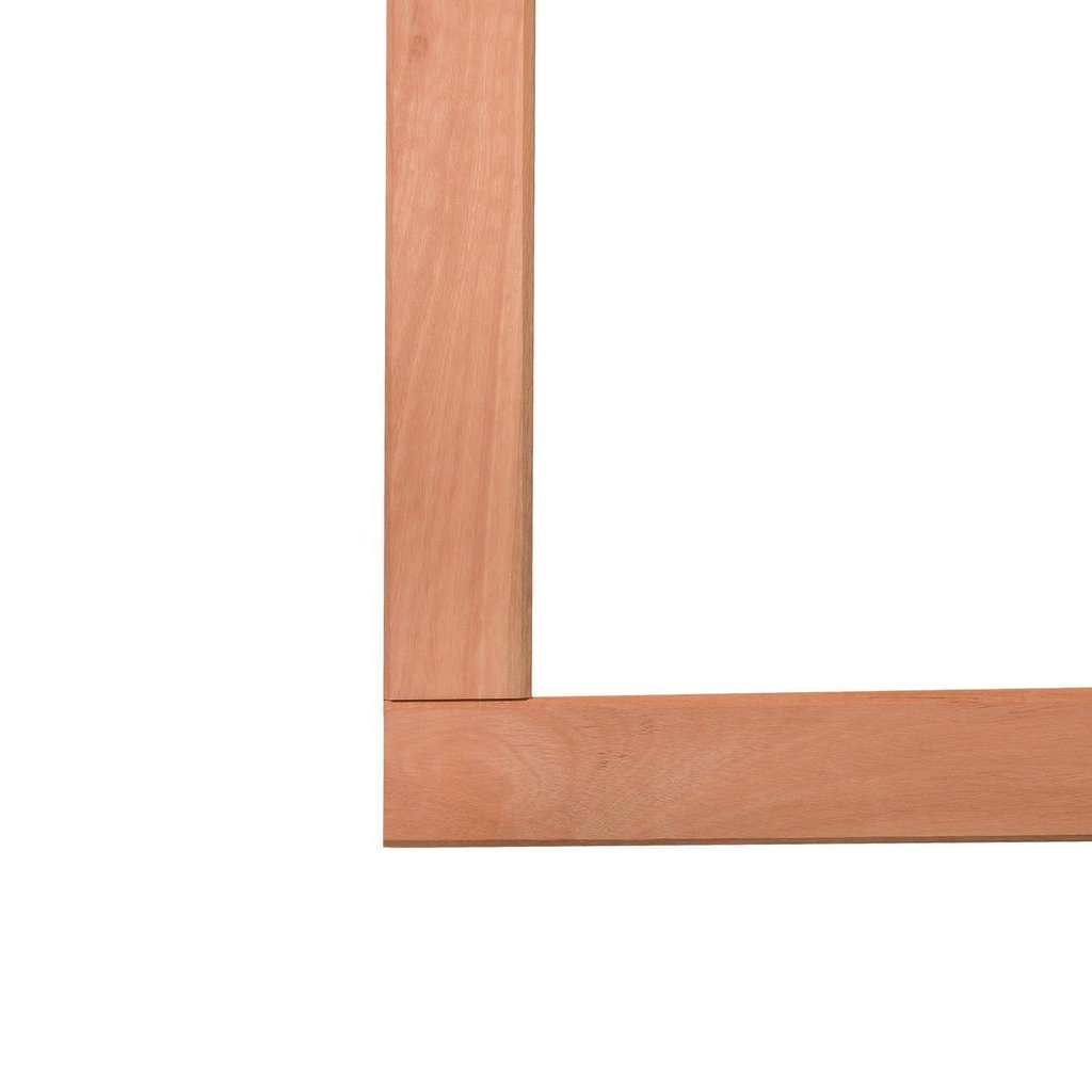 Kit Guarnição de Madeira 213cm x 110cm x 6cm com 3 Peças Esel Marrom