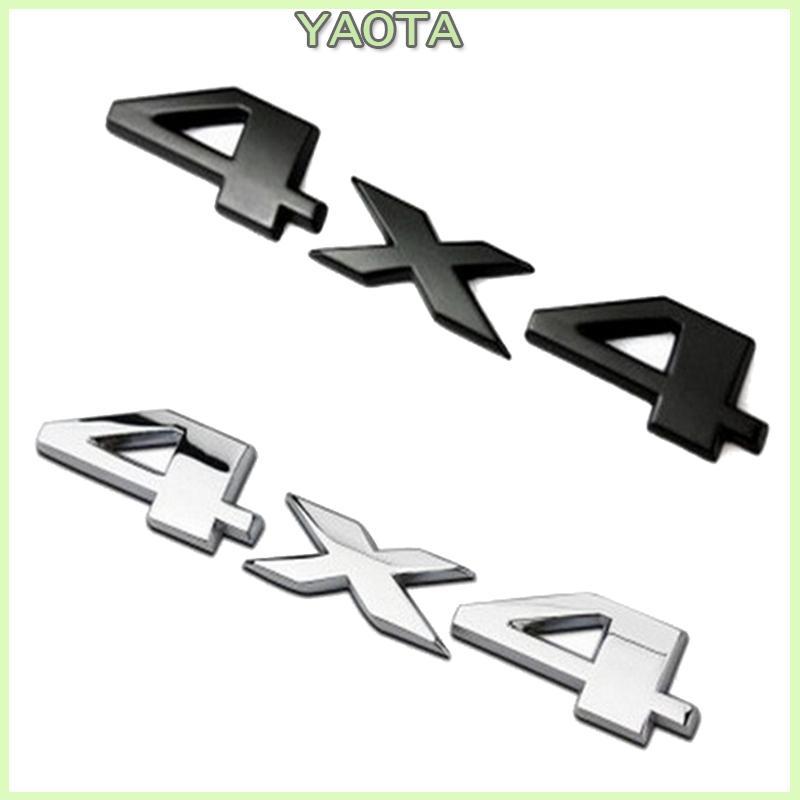 Adesivo Metal Off-road Yao Car Adesiva Logotipo 4X4 Montagem 3D À Vontade