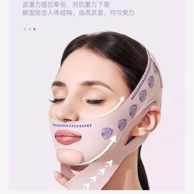 Tonghost Shaping Face V-Face Lifting Bandage Firmador Full-Face Lifting Face Escultura Melhorando Linhas Nasolabiais Más