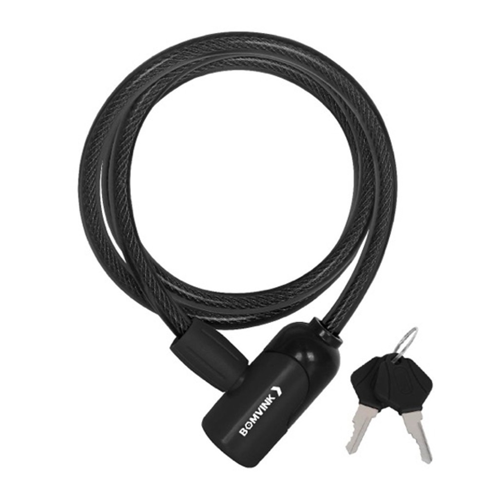 Trava Cadeado Antifurto Articulado Moto Bicicleta Bike Portão 18mmx1000mm Aço Segurança Reforçado