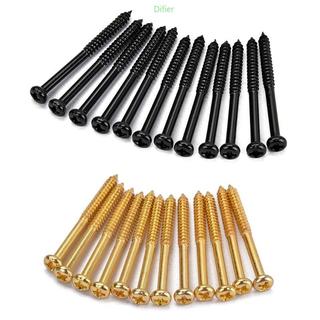 Difier 12 Peças Parafusos Montagem Captador Graves Metal Práticos Usar E Acessórios Reparo Fáceis