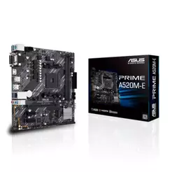 Placa Mãe Asus Prime A520M-E, Chipset A520, AMD AM4, mATX, DDR4, 90MB1510-C1BAY0