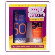 Kit Protetor Solar Ricosol FPS50 180g + Kids FPS50 100g
