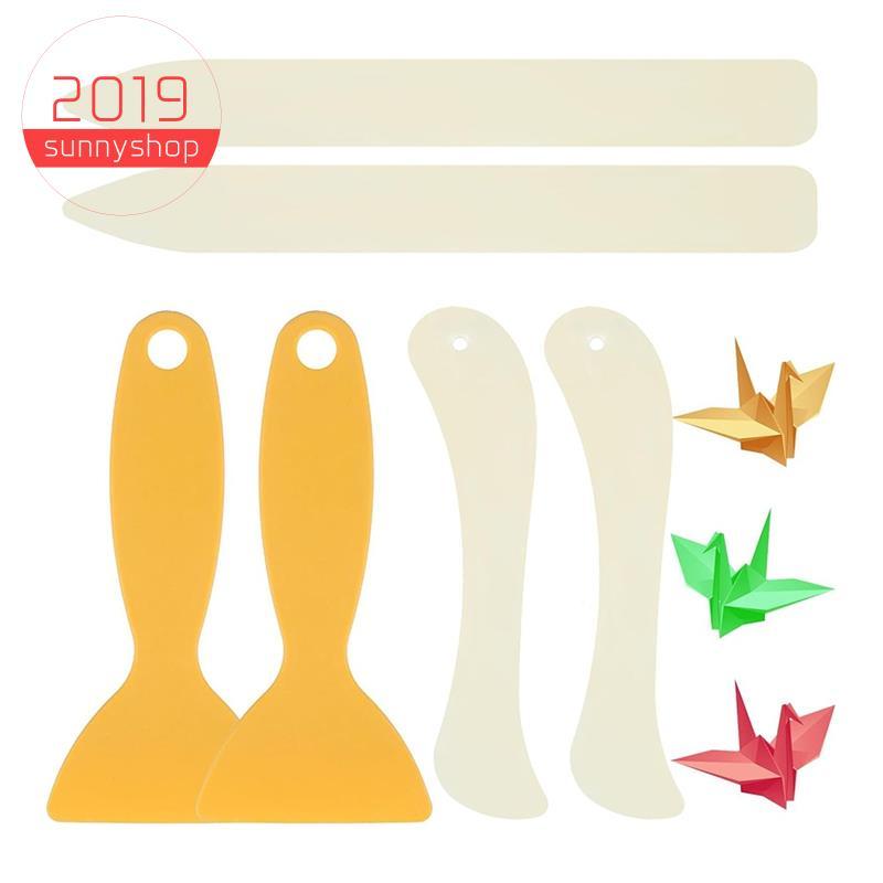 [Bestseller S] Ferramentas Dobráveis De Papel Pasta De Osso De Plástico Creaser Para Fazer Artesanato Em Quilting Leathe