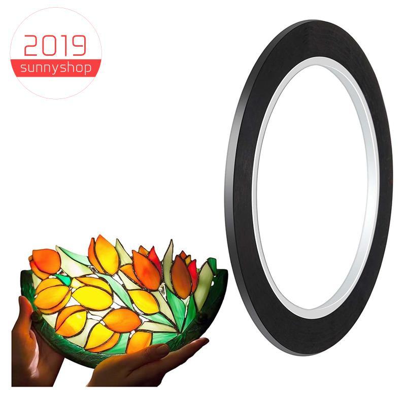 [Bestseller S] Linhas De Chumbo De Vitral PET Preto Tiras Principais 3mm 216 Pés Para Superfícies De Pintura De Vidro Ja