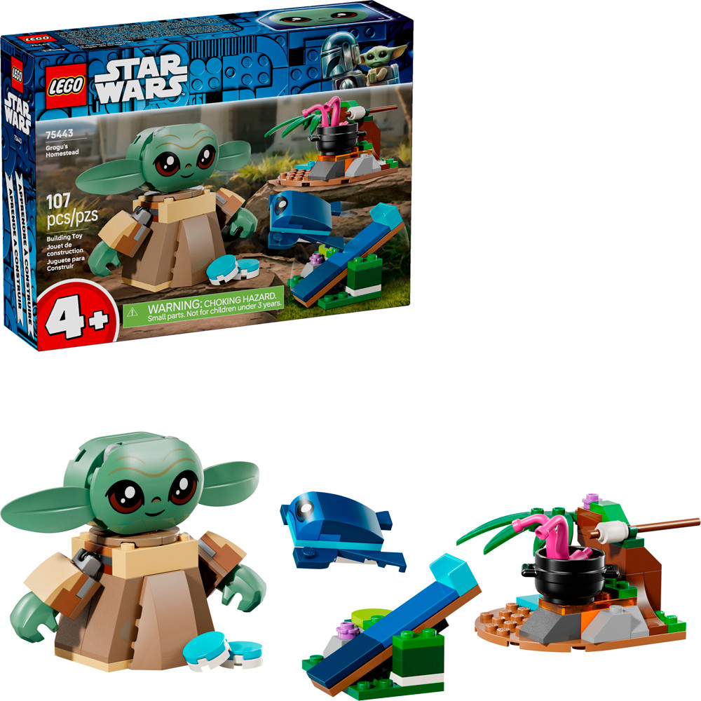 Lego Star Wars A Casa do Grogu 75443 com 107pcs