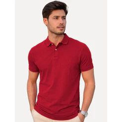 Polo Aramis Original Masculina Basic Piquet Vermelho PO.10.0168 030