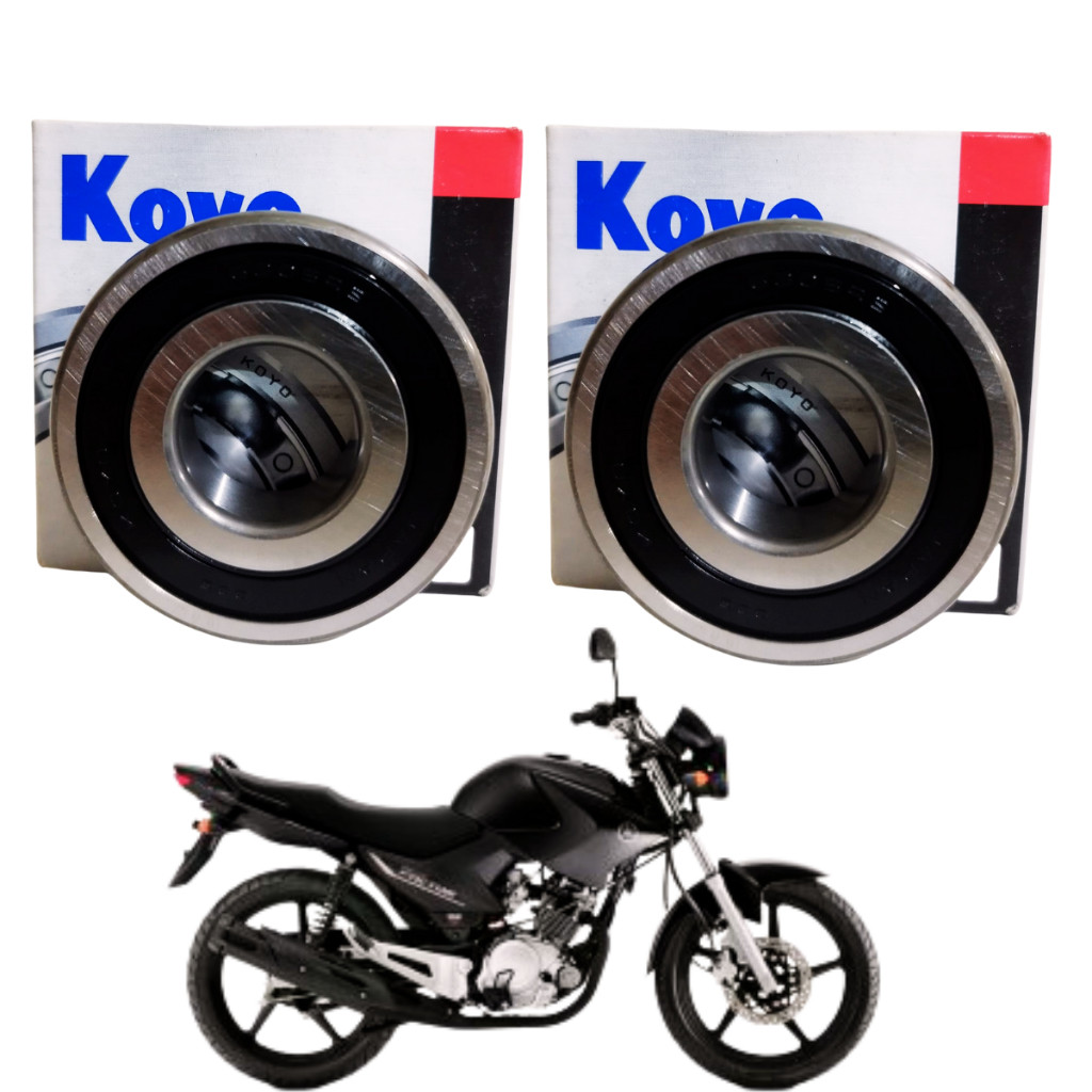 Par De Rolamentos do Balanceiro Yamaha Ybr 125 Factor 2009 2010 2011 2012 2013 Koyo