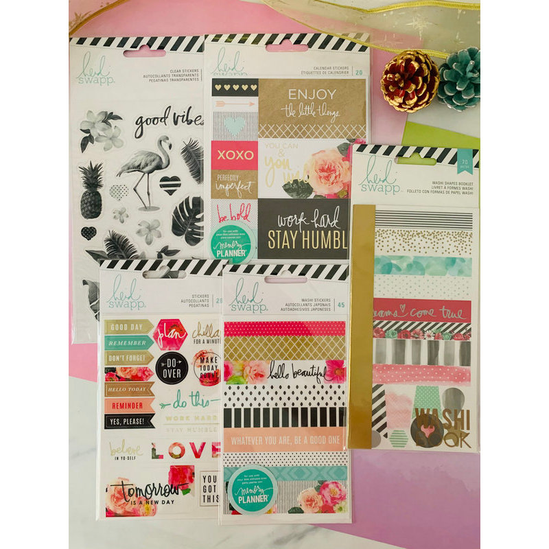 Pedido Original heidi troca manual elemento Material adesivo estilo INS manual britânico Design várias opções