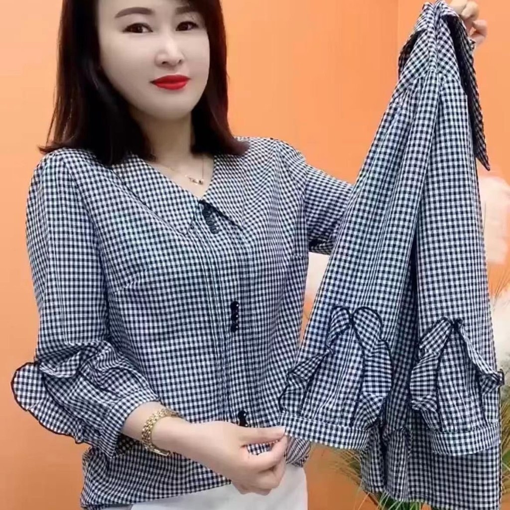 2025 primavera outono feminino manga de três quartos irmã gorda mãe Plus Size capa barriga moda estilo ocidental verific