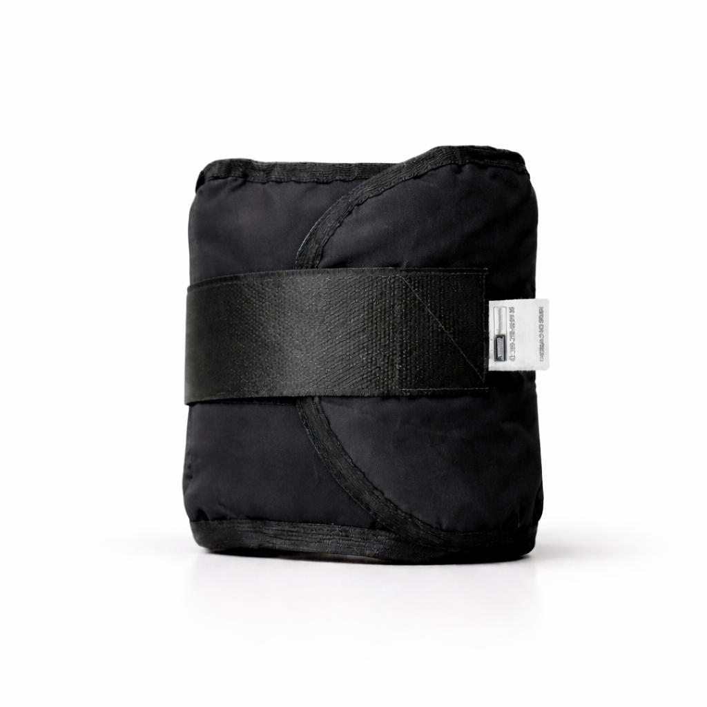 IMPERDIVEL! Unidade 1 caneleiras de peso 5Kg Preto - Confortável Velcro Interno – Fisioterapia ou Turbinar Seu Treino!
