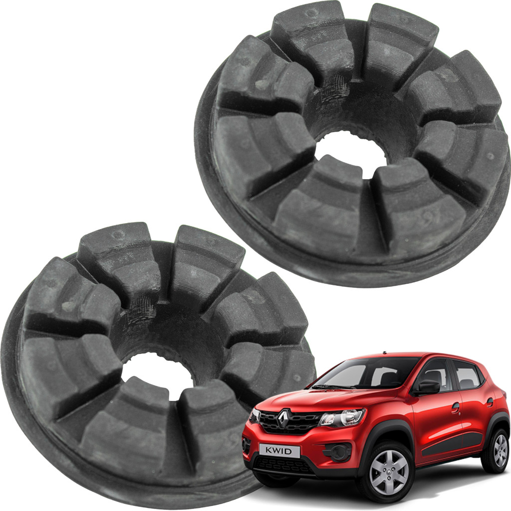 Kit Calço De Mola Traseira Superior E Inferior Kwid