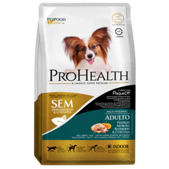 Ração ProHealth Cães Adultos Raças Pequenas 1kg Sabor Frango - Com PlaqueOff Prevenção de Tártaros