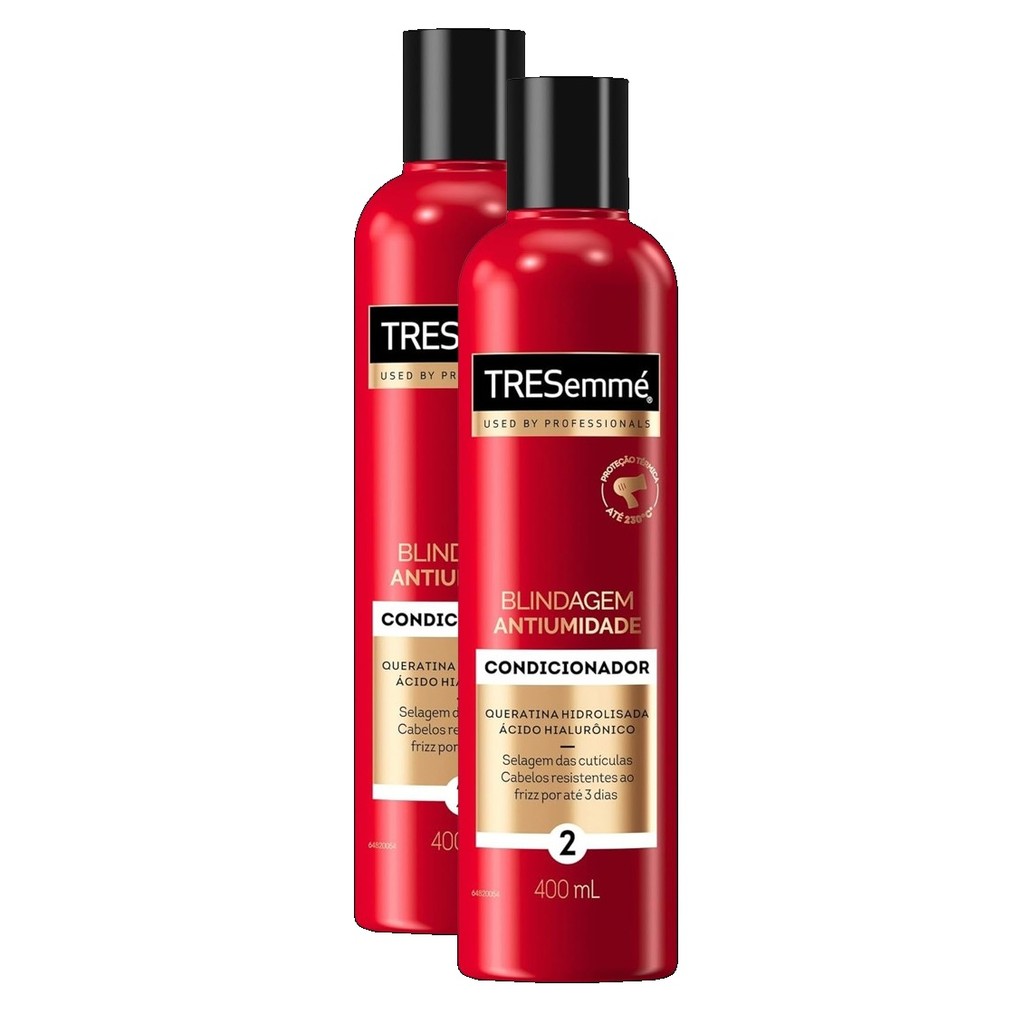 kit 2 Condicionador TRESemme Blindagem Antiumidade 400ML