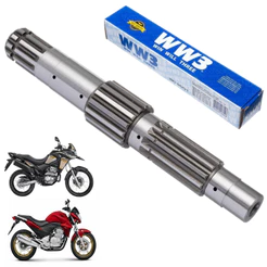Eixo Secundário Honda Cb 300r 2009 2010 2011 2012 2013 2014 2015 Câmbio Moto
