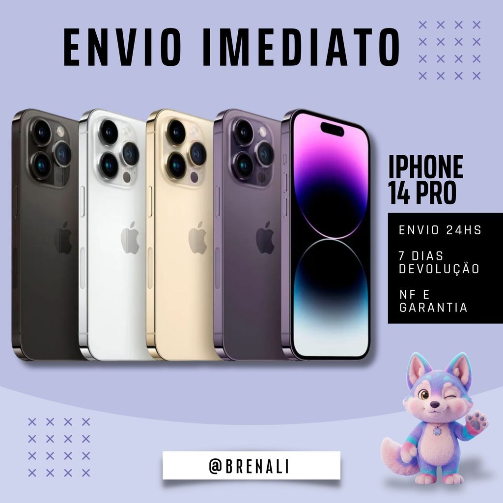 iPhone 14 / Pro / Pro Max Vitrine Apple * Semi Novo * 128GB | 256GB Original Garantia NF
