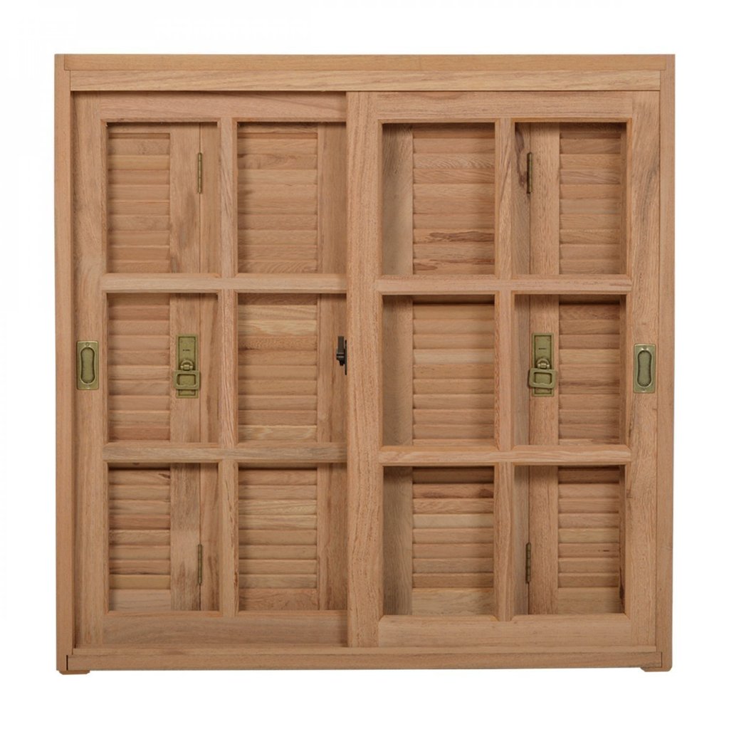 Janela Pantográfica Quadriculada Je121 Esel 100x140x14cm 100cm x 140cm