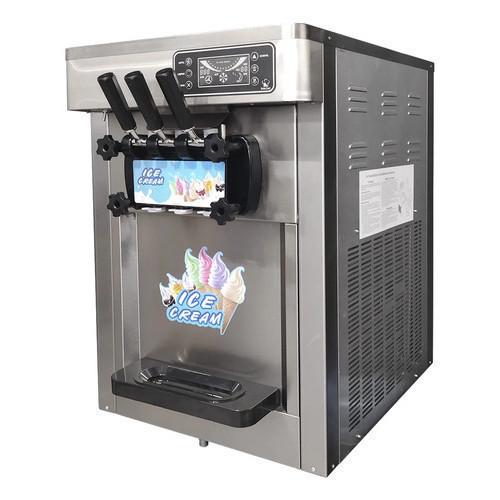 Máquina De Sorvete Soft Expresso Com Duas Cubas Steelchef 1. Desconto DESCONTO %