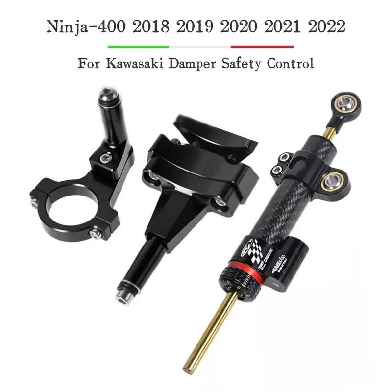 Estabilizador De Suporte Amortecedor De Direção De Motocicleta Para Kawasaki Ninja 400 2018-2022 Estabiliza O Controle D