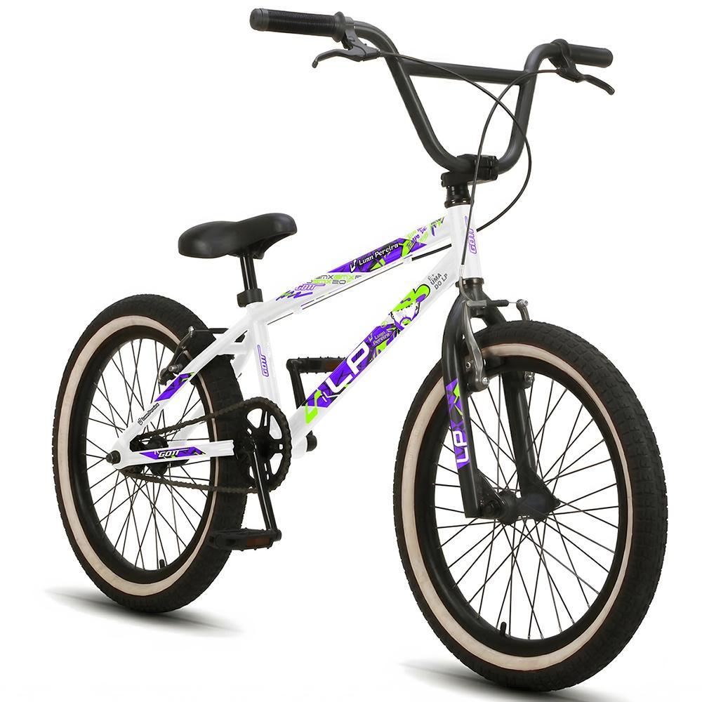 Imagem Bicicleta Infantil Aro 20 CowBike Bmx Luan Pereira Pneu Bege