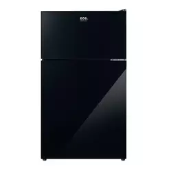 Frigobar EOS 88 Litros Duplex Preto com Porta de Vidro EFB140V 220V