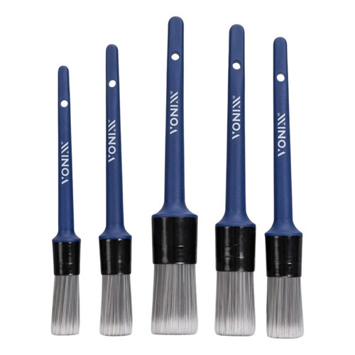 Vonixx Pinceis Detalhamento Automotivo Interno Kit 5 Peças