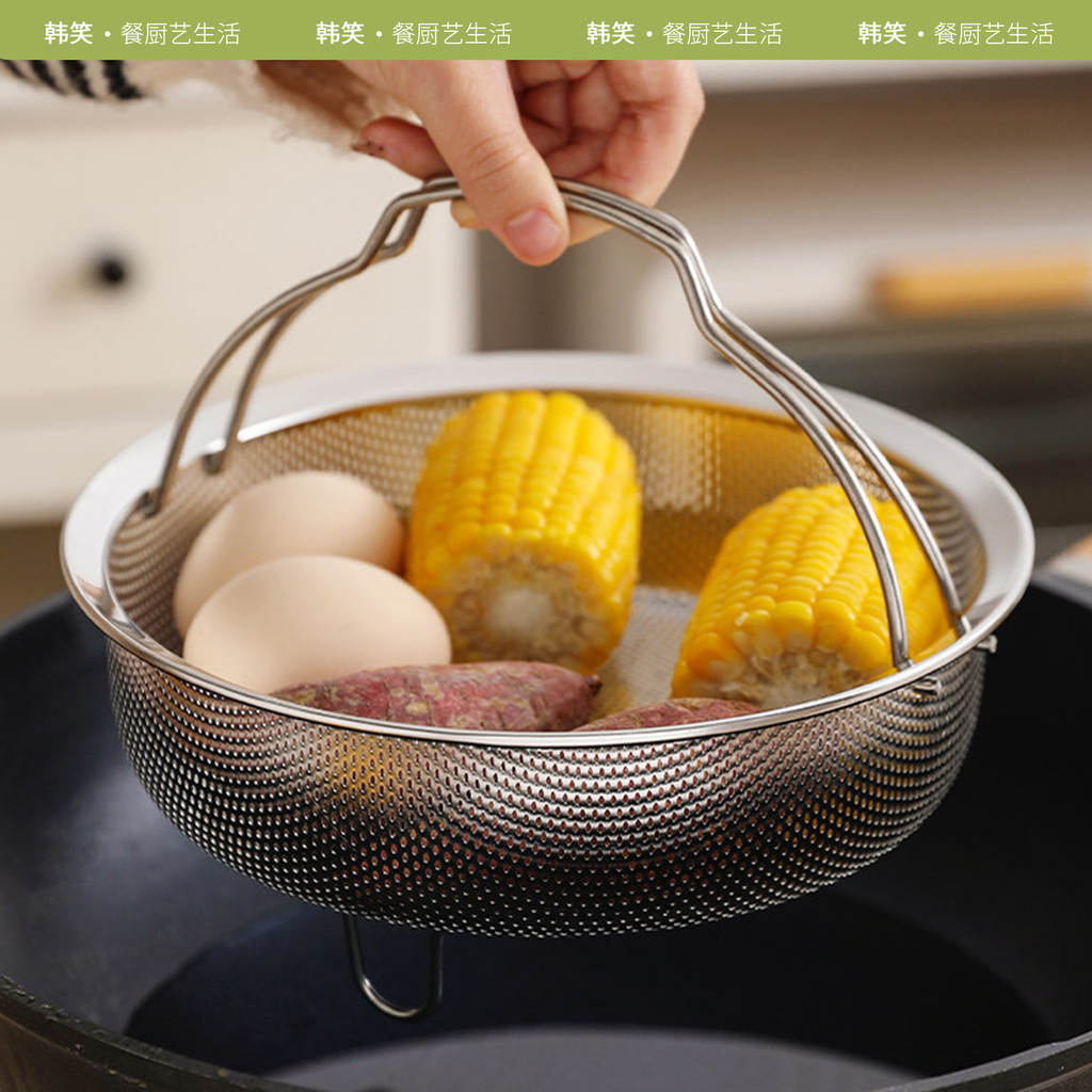 304 aço inoxidável panela de vapor grau alimentício doméstico vapor gaveta vapor Wok dedicado Grade vapor Universal