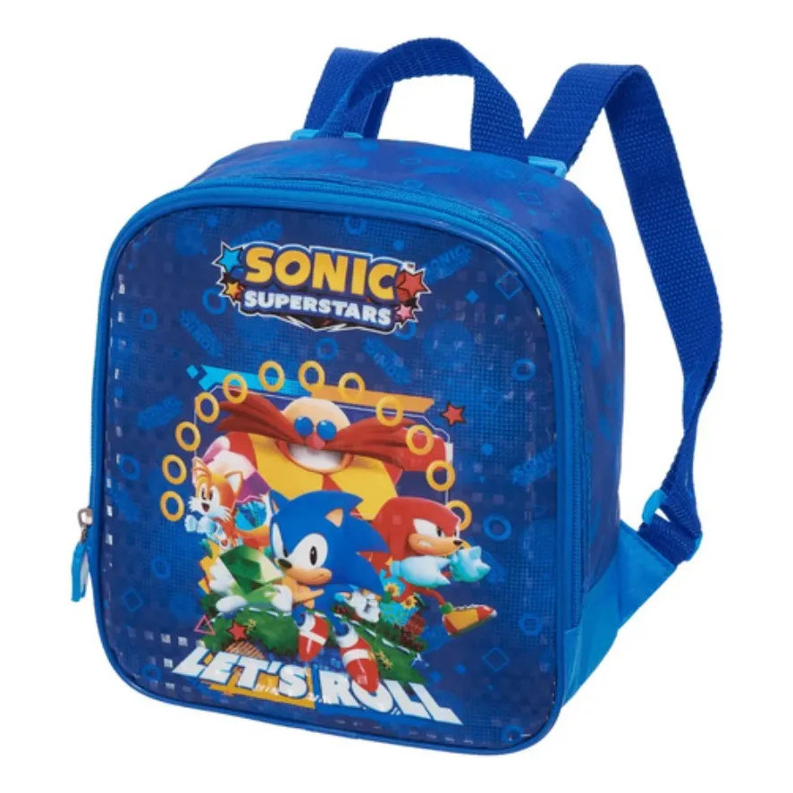 Lancheira Térmica Escolar Sonic Superstar  Pacific