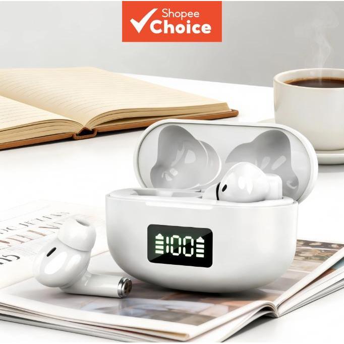  Novos Fones de Ouvido Bluetooth TWS Sem Fio Esportivos Estéreo Intra-Auriculares Confortáveis Fones de Ouvido Bluetooth