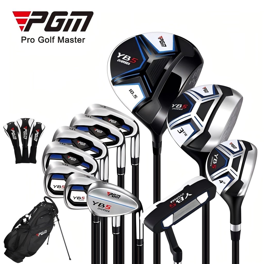 Conjunto De Taco De Golfe Masculino PGM Golf MTG073 | Eixo De Carbono Para Mão Direita De 11 Clubes
