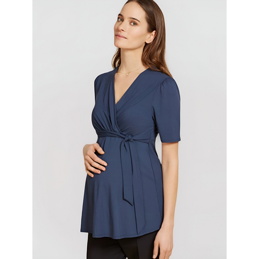 Tops de maternidade camisas de fundo camisas de maternidade malhas roupas de maternidade tamanho grande europeu american