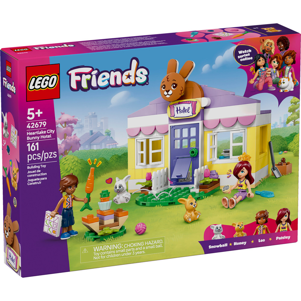 Lego Friends Hotel de Coelhos de Heartlake 42679 com 161pcs