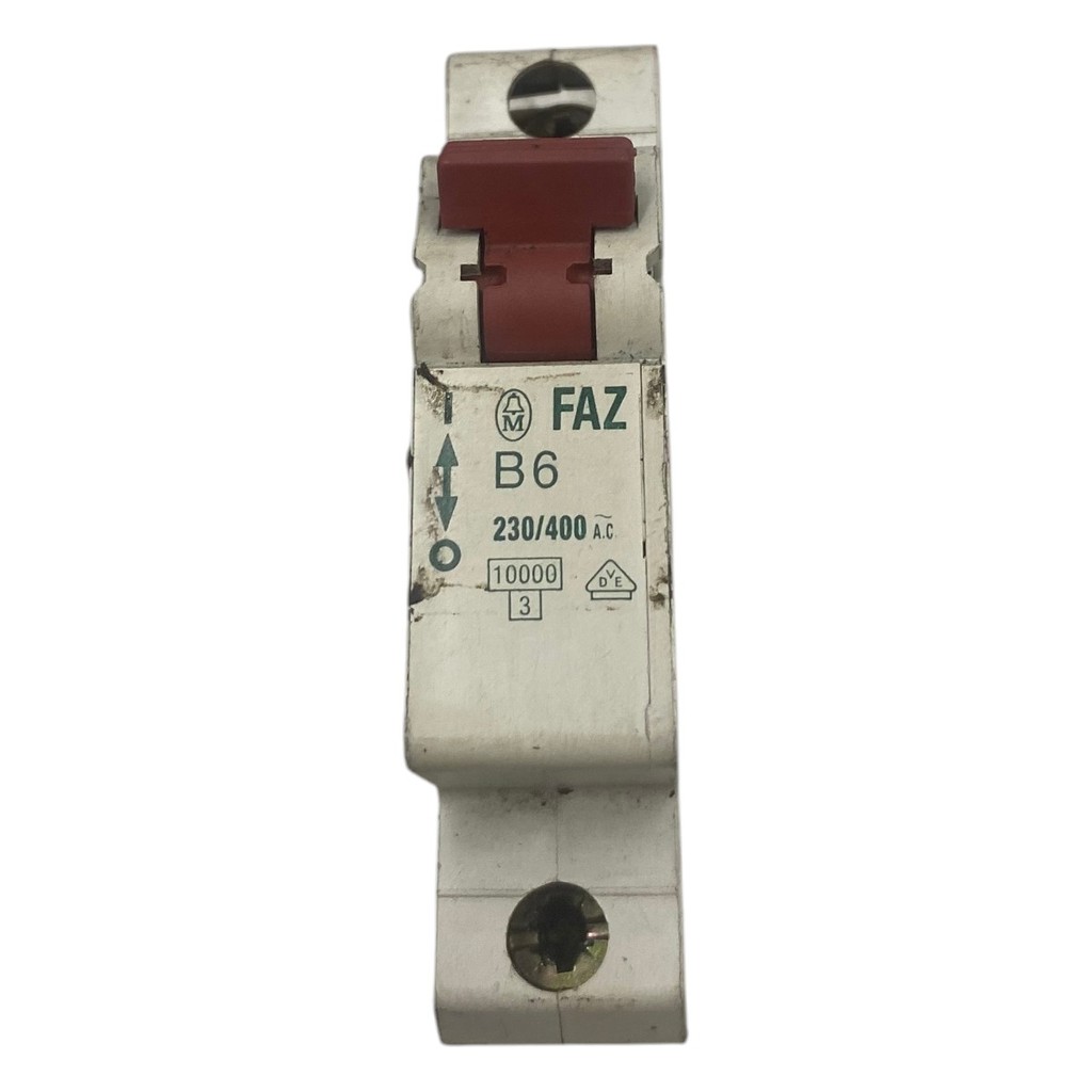 Disjuntor Monopolar Moeller FAZ B6 Curva B 6A 230/400v 10kA