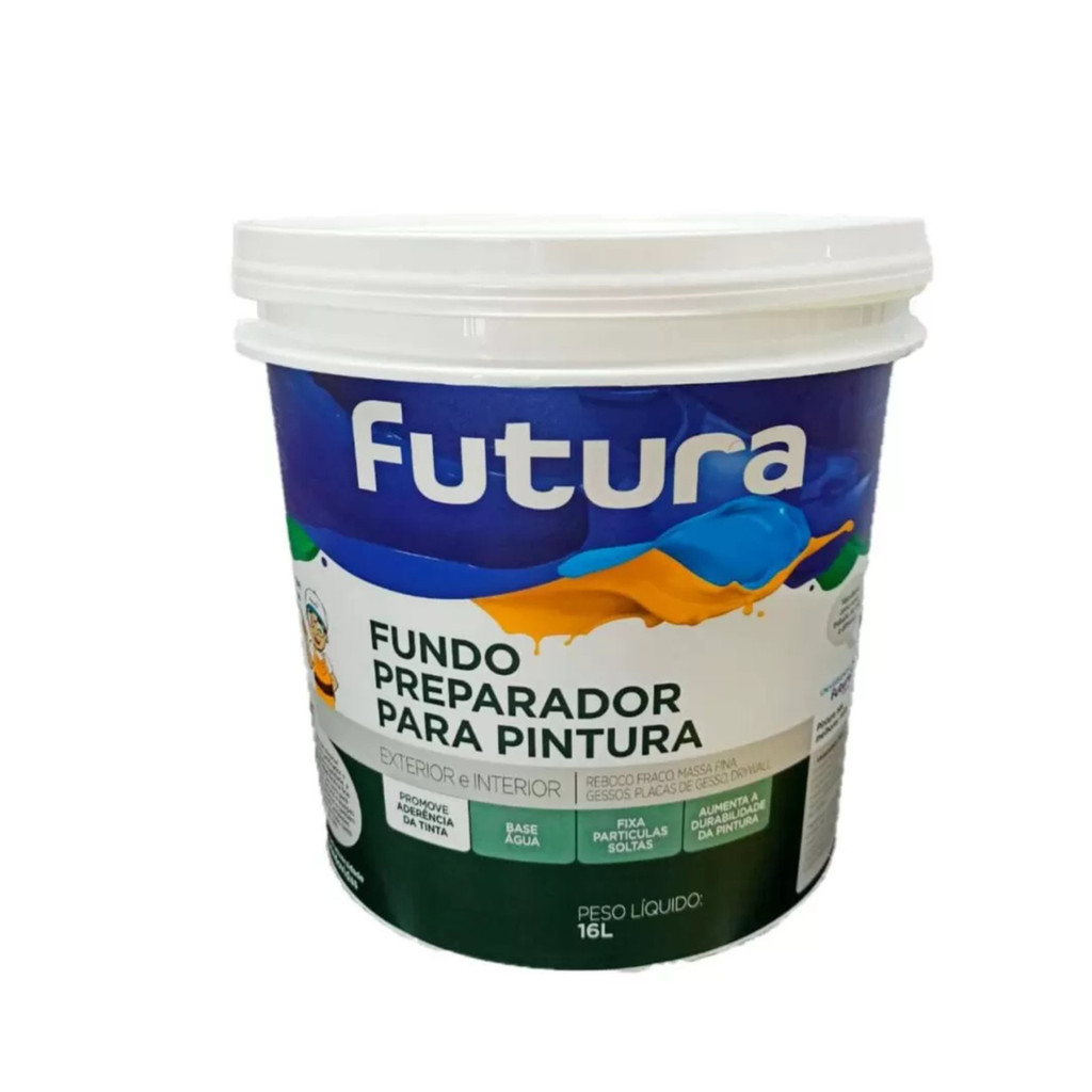 Fundo Preparador Para Pintura 16L Futura
