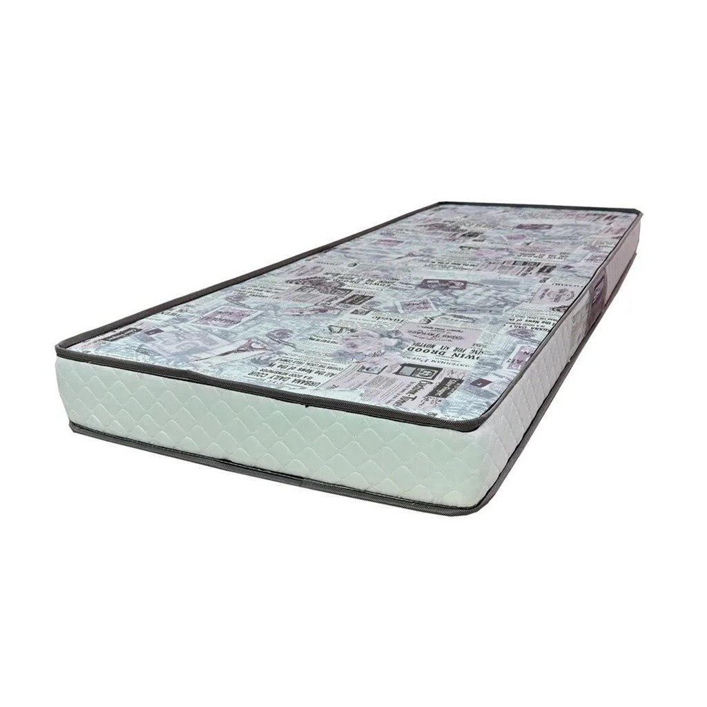 Colchão Solteiro 100% Espuma 188 X 88 CM- Poliester -D23 - Gazin