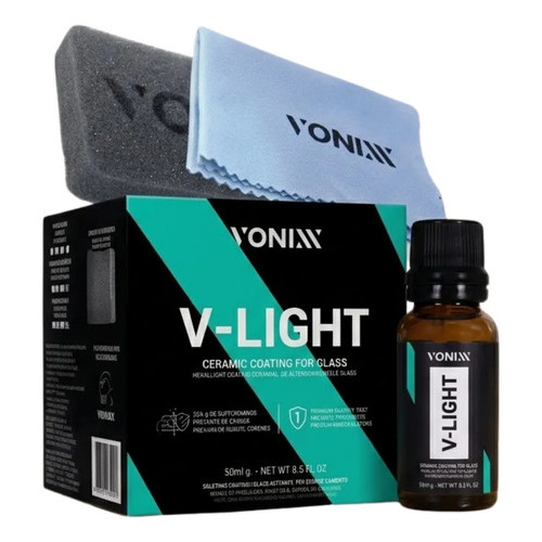 V-light Vitrificador Para Faróis 20ml Vonixx Vitrificação